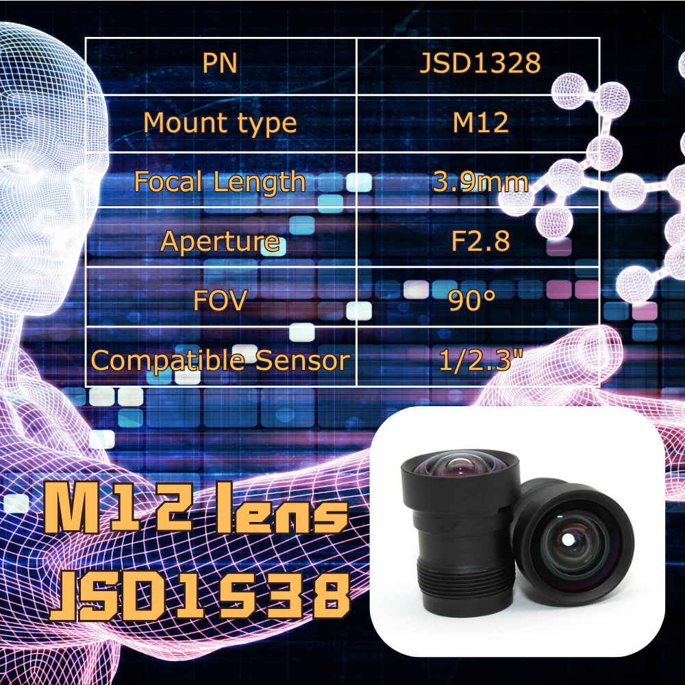 JSD1328 Redefines High-End Lens Standards with 90° Wide Angle and Only 0.5% Distortion