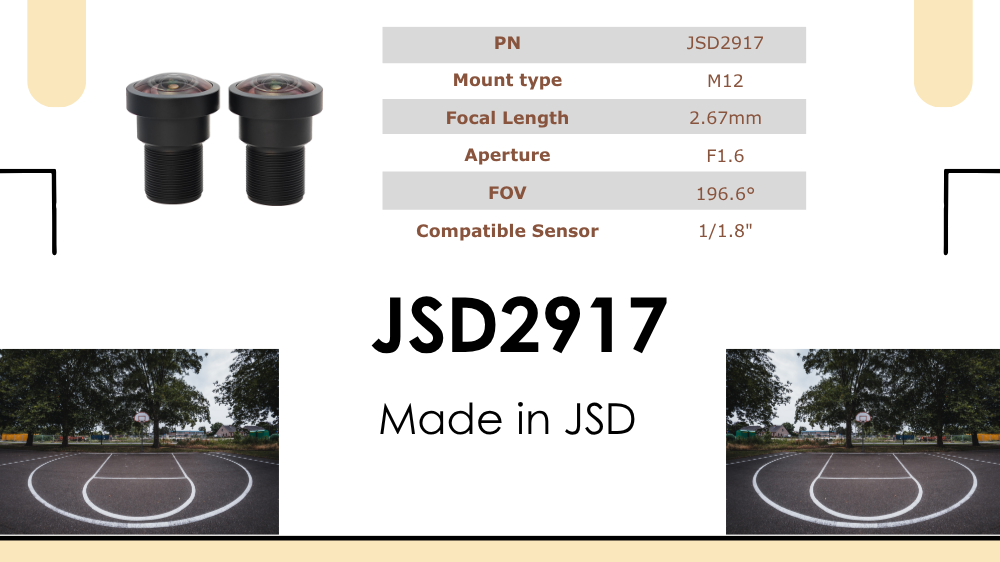 JSD2917 Ultra-Wide-Angle Industrial Lens Ushers in a New Era of 196.6° Distortion-Free Observation