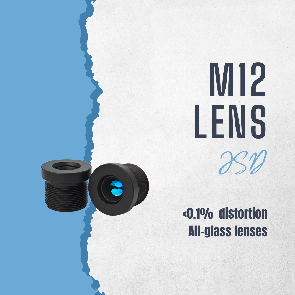 High Precision 9.3mm M12 Lens F3.2 for Document Scanning Cameras