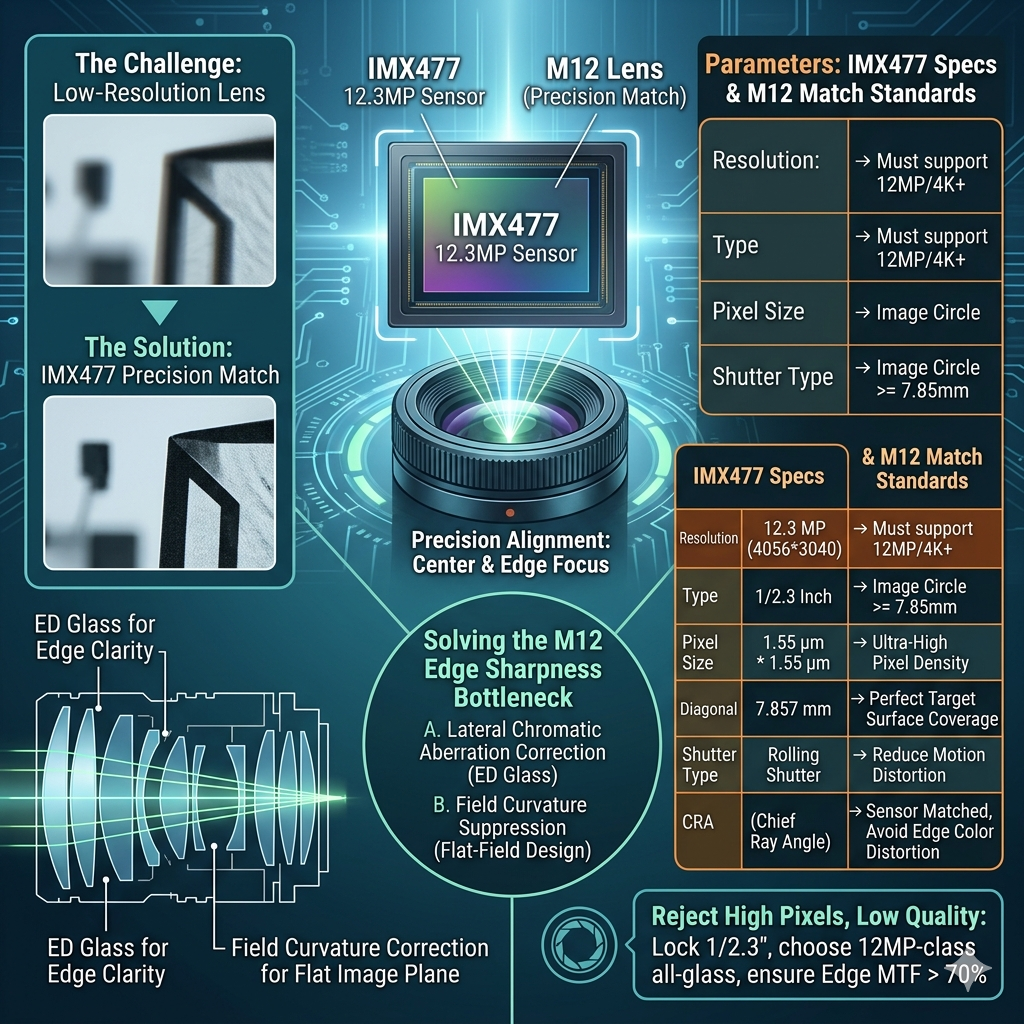 Deep Dive into IMX477: The Stringent Demand of 12MP Resolution on Lens Edge Clarity